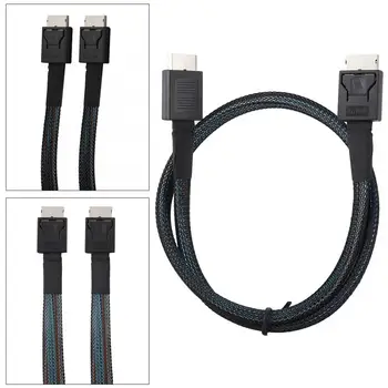 Cabledeconn SFF-8611 TO SFF-8611 Server High Speed HDD Data Transmission Cable 0.5M Data Cable
Cabledeconn SFF-8611 TO SFF-8611 Server High Speed HDD Data Transmission Cable 0.5M Data Cable