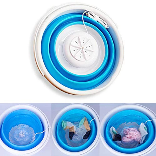 Us Plug Mini Portable Ultrasonic Turbine Washing Machine Foldable Bucket Type Usb Laundry Clothes Washer Cleaner For Home Trav
Us Plug Mini Portable Ultrasonic Turbine Washing Machine Foldable Bucket Type Usb Laundry Clothes Washer Cleaner For Home Trav