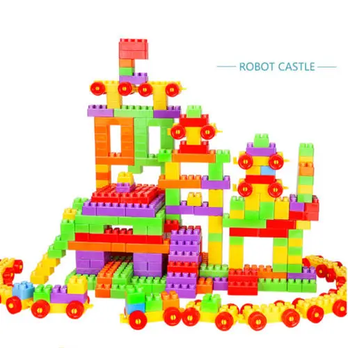 72Pcs DIY Creative Building Blocks City Bricks Educational Learning Educational Toy For Children Baby boy girl Christmas Gift
72Pcs DIY Creative Building Blocks City Bricks Educational Learning Educational Toy For Children Baby boy girl Christmas Gift