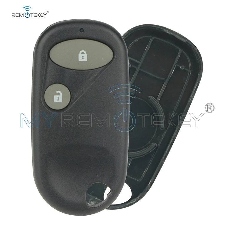 Remtekey 2 кнопочный дистанционный ключ Брелок чехол для Honda Civic CR V Element вискоза 2001 2002