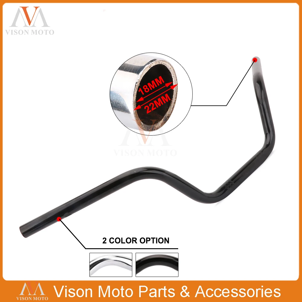 7/8" 22mm Motorcycle Handlebar Drag Bar For Harley Honda Kawasaki Suzuki Yamaha Sportster 1200 883 FLHR FLTR Street Bike
7/8" 22mm Motorcycle Handlebar Drag Bar For Harley Honda Kawasaki Suzuki Yamaha Sportster 1200 883 FLHR FLTR Street Bike