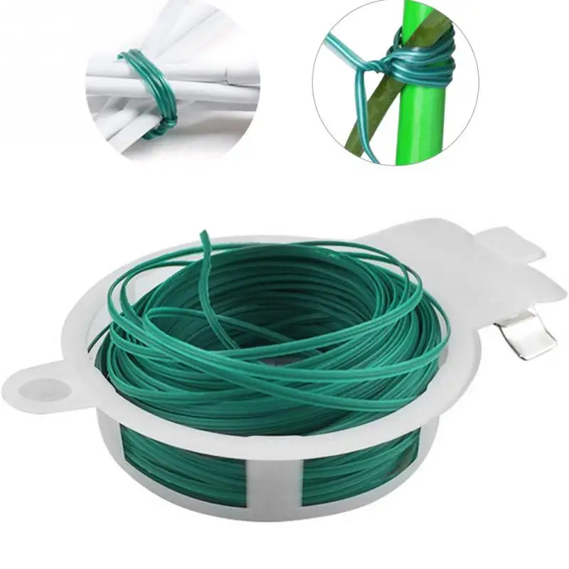 50m/100m Plants Ties band wire Plant Organizer Binding Cable Wire Grafting Twist Plastic for plant fixation multi-functiona
50m/100m Plants Ties band wire Plant Organizer Binding Cable Wire Grafting Twist Plastic for plant fixation multi-functiona