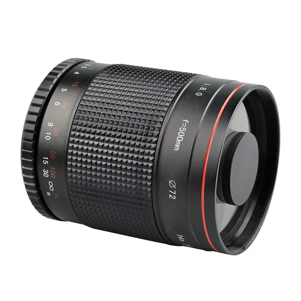 Lightdow 500mm F/8 Telephoto Mirror Lens For Canon Rebel Eos 80D 77D 70D 60D 50D 7D 6D 5D 5Ds 1Ds T7I T7S T7 T6S T6I T6 T5I T5
Lightdow 500mm F/8 Telephoto Mirror Lens For Canon Rebel Eos 80D 77D 70D 60D 50D 7D 6D 5D 5Ds 1Ds T7I T7S T7 T6S T6I T6 T5I T5