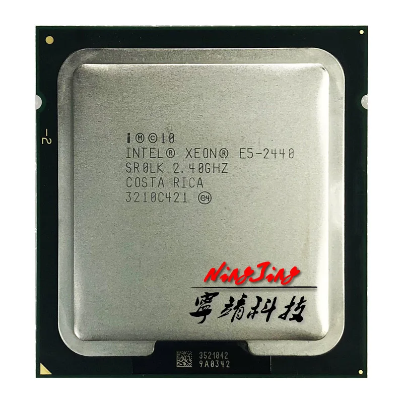 Процессор Intel Xeon E5 2440 2 4 ГГц шестиядерный двенадцатипоточный ЦПУ 15 Мб 95 Вт LGA