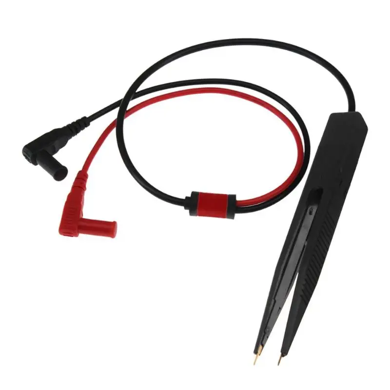 53cm SMD Chip Test Clip Lead Probe Gold-plated SMD Inductor Test Clip Meter Wire Tips for Resistor Multimeter Capacitor
53cm SMD Chip Test Clip Lead Probe Gold-plated SMD Inductor Test Clip Meter Wire Tips for Resistor Multimeter Capacitor