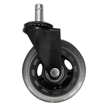 5Pcs 3 Inch Universal Mute Wheel Replacement Office Chair Wheels Black Swivel Casters Chair Wheels Furniture Hardware
5Pcs 3 Inch Universal Mute Wheel Replacement Office Chair Wheels Black Swivel Casters Chair Wheels Furniture Hardware