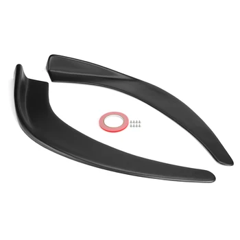2x Universal Car SUV Front Deflector Spoiler Splitter Diffuser Bumper Canard Lip Body Shovels Bumper Splitters
2x Universal Car SUV Front Deflector Spoiler Splitter Diffuser Bumper Canard Lip Body Shovels Bumper Splitters