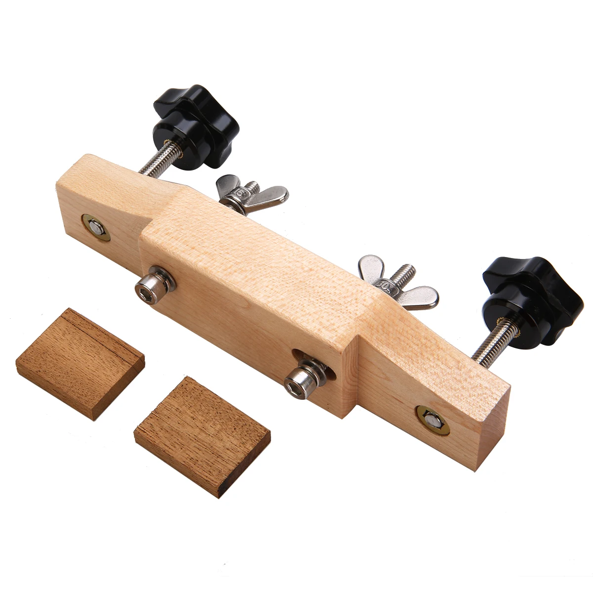 1 Set Guitar Bridge Clamp Solid Maple Stainless Steel Guitar Bridge Install Clamp Luthier Tools Universal
1 Set Guitar Bridge Clamp Solid Maple Stainless Steel Guitar Bridge Install Clamp Luthier Tools Universal