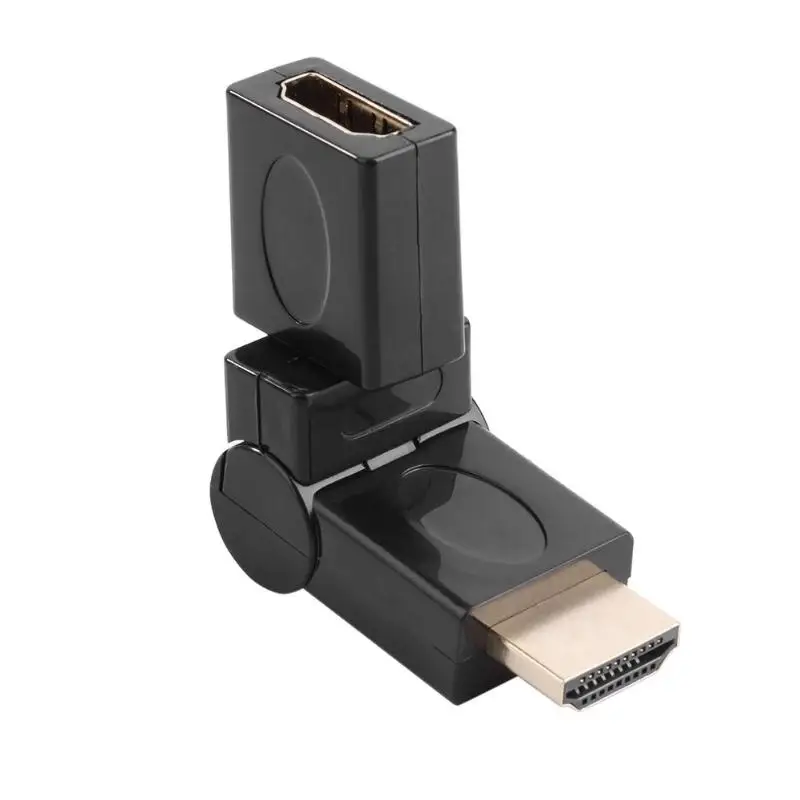 ALLOYSEED 360 degree Rotation 4K 3D HDMI Male to HDMI Female Adjustable Cable Adapter HDMI 1.4 adaptor for HDTV XBOX
ALLOYSEED 360 degree Rotation 4K 3D HDMI Male to HDMI Female Adjustable Cable Adapter HDMI 1.4 adaptor for HDTV XBOX