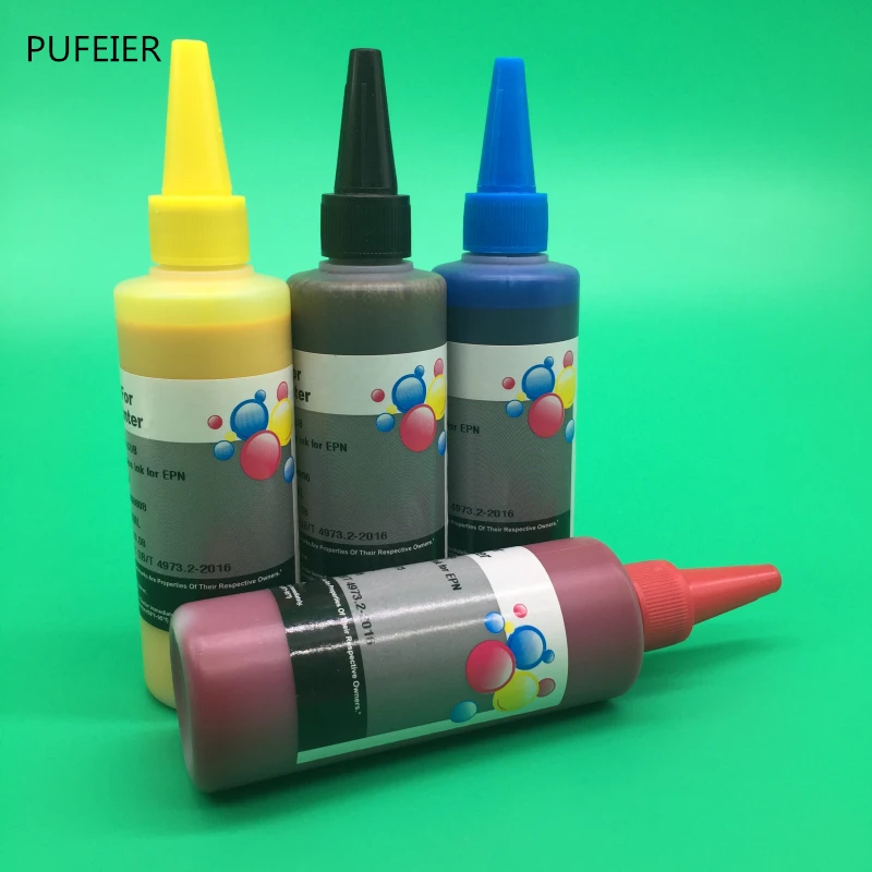 4PCS x 100ML T3591-T3594 Pigment Ink For Epson WorkForce Pro WF-4740DTWF WF-4720DW WF-4725DW Inkjet Printer
4PCS x 100ML T3591-T3594 Pigment Ink For Epson WorkForce Pro WF-4740DTWF WF-4720DW WF-4725DW Inkjet Printer