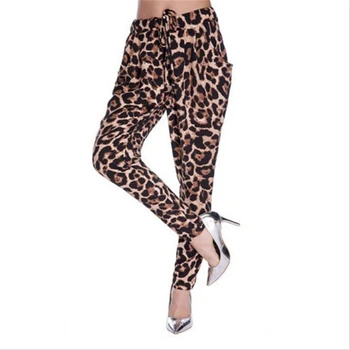 High Quality Women Leopard Print Pants Lace Up High Waist Female Pencil Pants Ladies Full Length Stretchy Pants Plus Size
High Quality Women Leopard Print Pants Lace Up High Waist Female Pencil Pants Ladies Full Length Stretchy Pants Plus Size