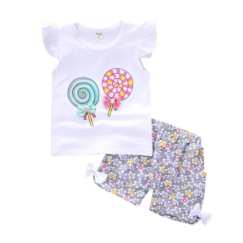 Baby Girls Clothing Sets Fashion Brand Summer Newborn T-shirt Shorts 2Pcs/Sets Children Clothes Casual Sports Printed Tracksuits
Baby Girls Clothing Sets Fashion Brand Summer Newborn T-shirt Shorts 2Pcs/Sets Children Clothes Casual Sports Printed Tracksuits