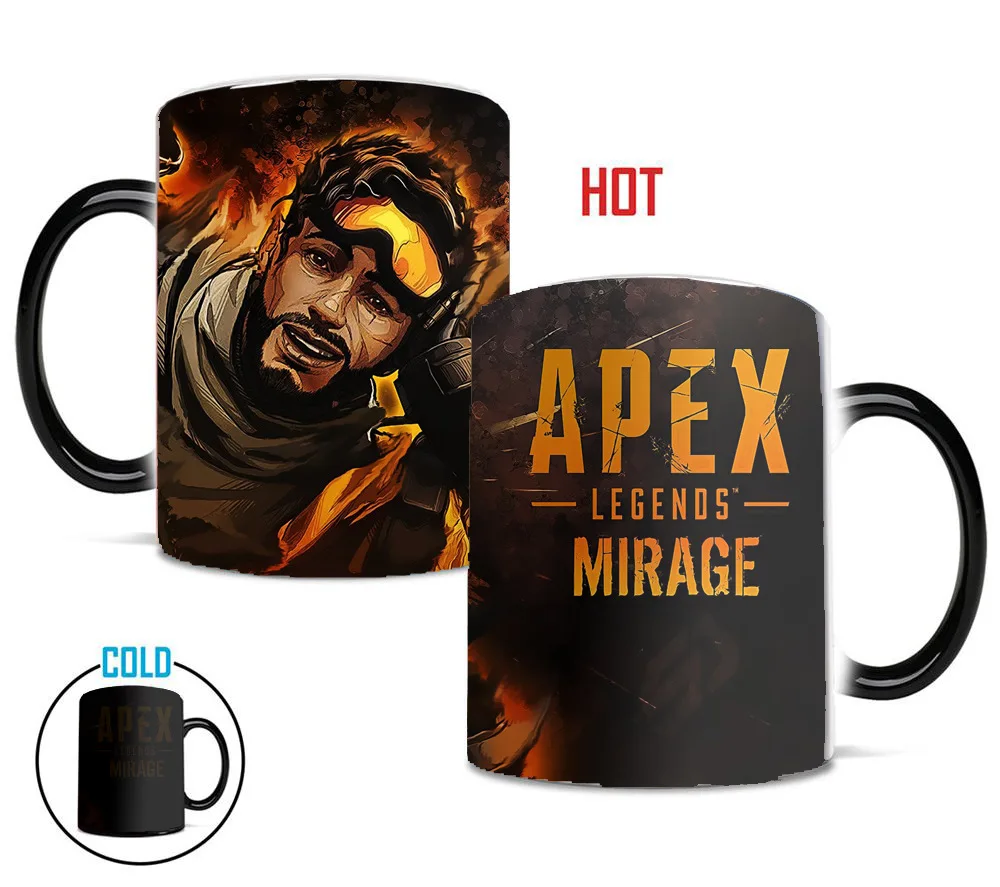 Newest Style Ceramic Cups Changing Color Mug Milk Coffee Mugs Friends Gifts Student Breakfast Cup Apex Legends Mugs
Newest Style Ceramic Cups Changing Color Mug Milk Coffee Mugs Friends Gifts Student Breakfast Cup Apex Legends Mugs