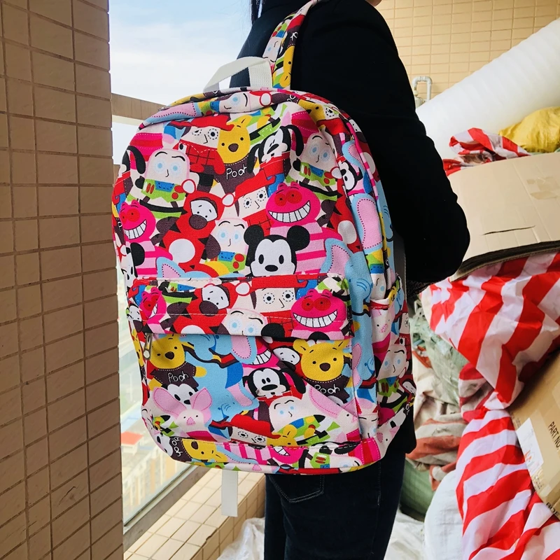 IVYYE Mickey Bear Fashion Canvas Backpacks Rucksacks Cartoon School Backpack Casual student Bags travel Knapsack Unisex New
IVYYE Mickey Bear Fashion Canvas Backpacks Rucksacks Cartoon School Backpack Casual student Bags travel Knapsack Unisex New