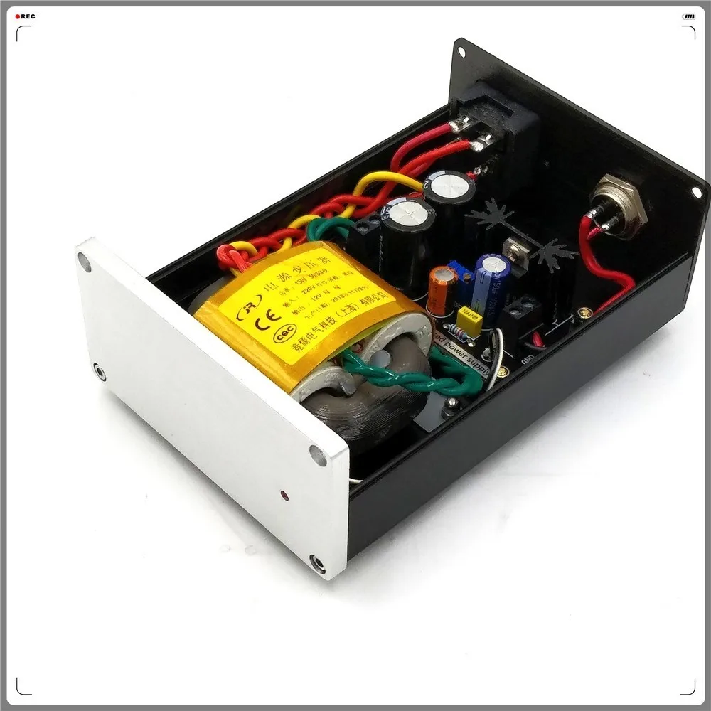 LM317 regulator 15W Linear Power Supply DC5V DC12V with rectified filter adjustable for tube Preamplifier DAC
LM317 regulator 15W Linear Power Supply DC5V DC12V with rectified filter adjustable for tube Preamplifier DAC