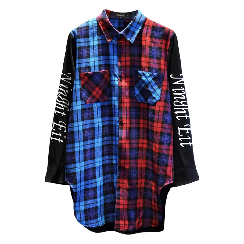 Men's Shirt 2019 New Spring and Summer Men's Long Loose Long Sleeve Shirt National Tide Plaid Casual Shirt Jacket
Men's Shirt 2019 New Spring and Summer Men's Long Loose Long Sleeve Shirt National Tide Plaid Casual Shirt Jacket