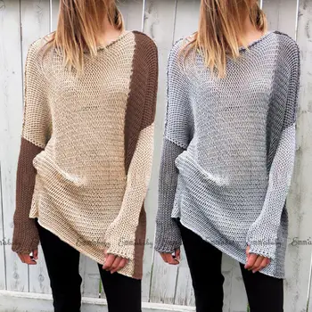 2018 New Style Women Winter Knitted Jumper Gray Sweater Tops Pullover Knitwear Long Tops Fashion Clothes
2018 New Style Women Winter Knitted Jumper Gray Sweater Tops Pullover Knitwear Long Tops Fashion Clothes