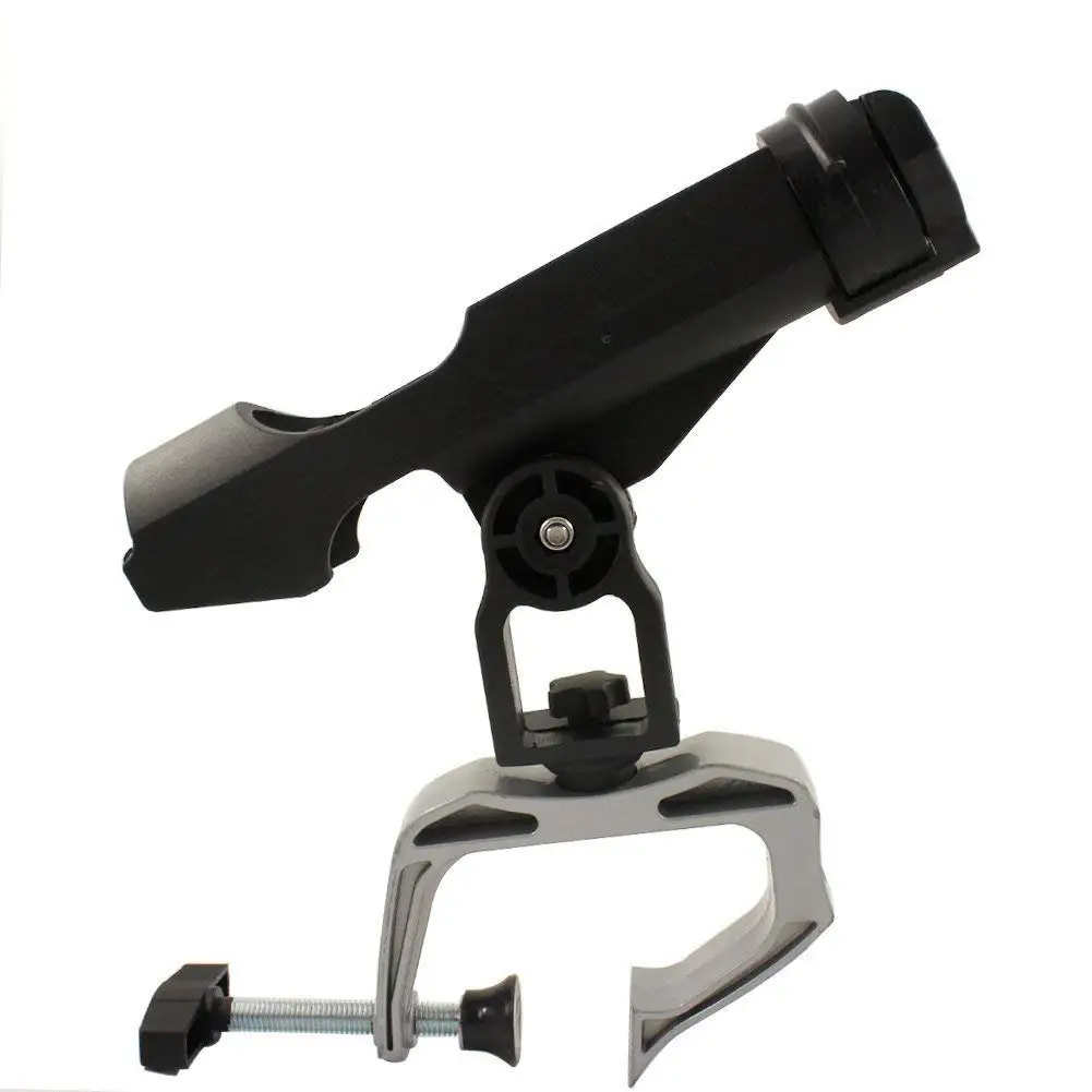 SEWS-Fishing Boat Rods Holder 360 Degree Rotation Adjustable Power Lock Fishing Rod Racks Folding Holder with Large Clamp Open
SEWS-Fishing Boat Rods Holder 360 Degree Rotation Adjustable Power Lock Fishing Rod Racks Folding Holder with Large Clamp Open