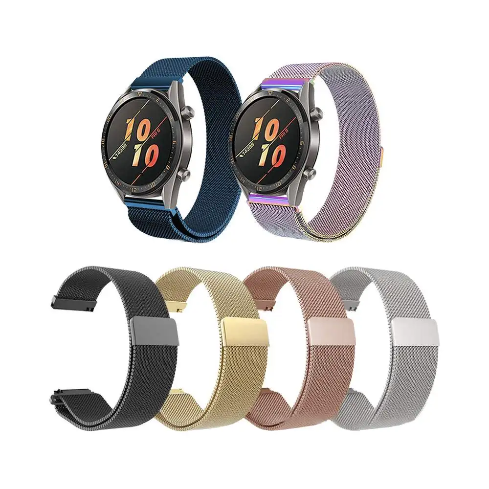 for Huawei Watch GT Active Smart Watch Bracelet 22mm Replacement Watch Strap Magnetic Stainless Steel Watch Band Strap Unisex
for Huawei Watch GT Active Smart Watch Bracelet 22mm Replacement Watch Strap Magnetic Stainless Steel Watch Band Strap Unisex