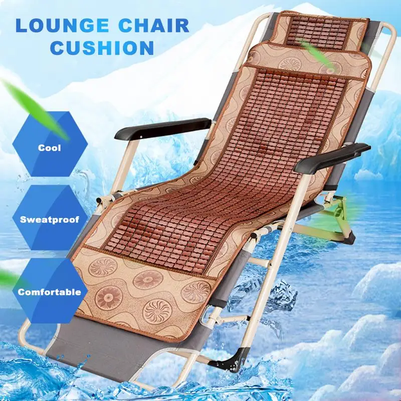 Folding Recliner Bamboo Cushion Leisure Cool Lounge Chair Lunch Break Dedicated Summer Upholstery Cushion
Folding Recliner Bamboo Cushion Leisure Cool Lounge Chair Lunch Break Dedicated Summer Upholstery Cushion