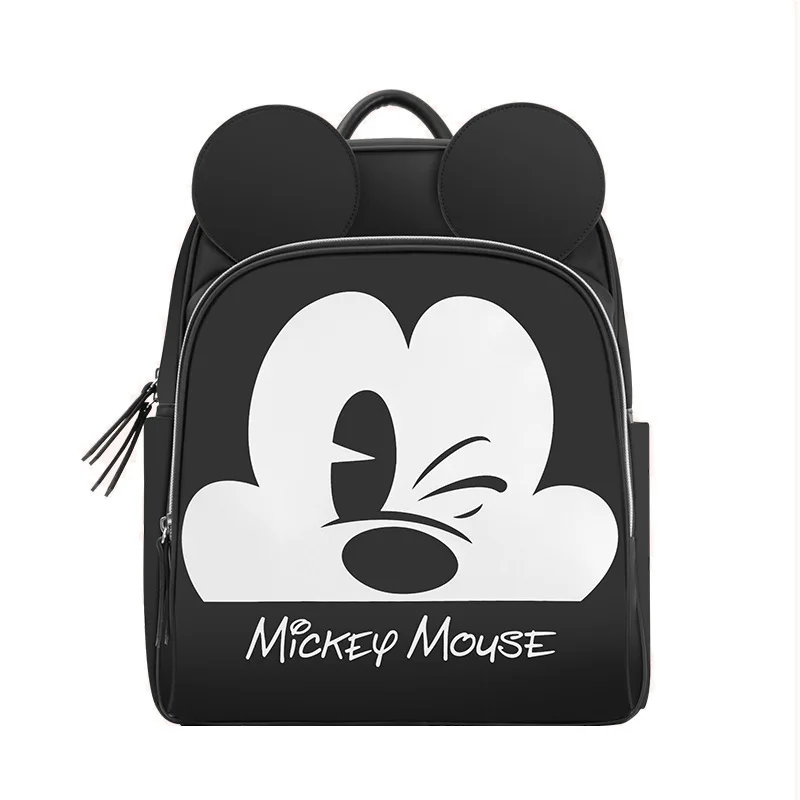 Disney PU Leather Maternity Bag Mummy Nappy Bags Large Capacity Baby Travel Backpack Design Nursing Diaper for Care | Мать и ребенок