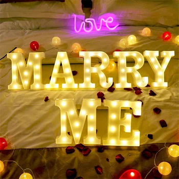 Indoor kids age number gift bedroom club Luminaria Fun White Plastic LED Letters Decoration Night Light Marquee Alphabet Lamp
Indoor kids age number gift bedroom club Luminaria Fun White Plastic LED Letters Decoration Night Light Marquee Alphabet Lamp