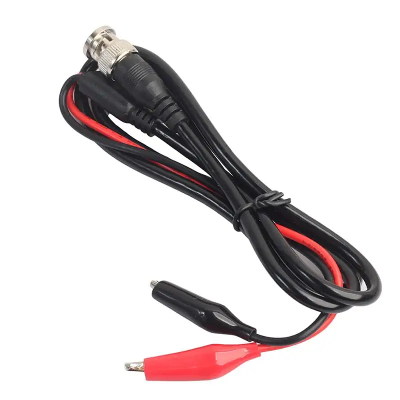 1m Electrical Male Plug DIY Test Probe Leads Dual Alligator Clip Oscilloscope Crocodile Clip Roach Cable Accessories
1m Electrical Male Plug DIY Test Probe Leads Dual Alligator Clip Oscilloscope Crocodile Clip Roach Cable Accessories