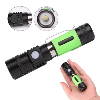 Fashion Mini LED Flashlight Gift Bright Rechargeable Torch 3 Modes Telescopic Zoom Light With Clip
Fashion Mini LED Flashlight Gift Bright Rechargeable Torch 3 Modes Telescopic Zoom Light With Clip