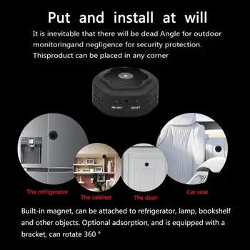 HD 720P Mini Smart Camera CMOS IR Night Vision Mini Camcorder Motion DV DVR Recorder For IOS Android System
HD 720P Mini Smart Camera CMOS IR Night Vision Mini Camcorder Motion DV DVR Recorder For IOS Android System