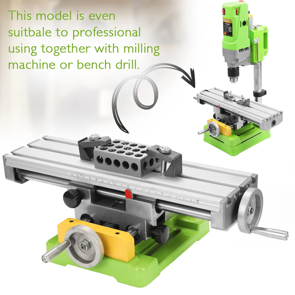 Drilling Slide Table Power Tools Drilling Slide Table 6350 Mini Compound Bench Worktable Milling Working Vise Machine
Drilling Slide Table Power Tools Drilling Slide Table 6350 Mini Compound Bench Worktable Milling Working Vise Machine