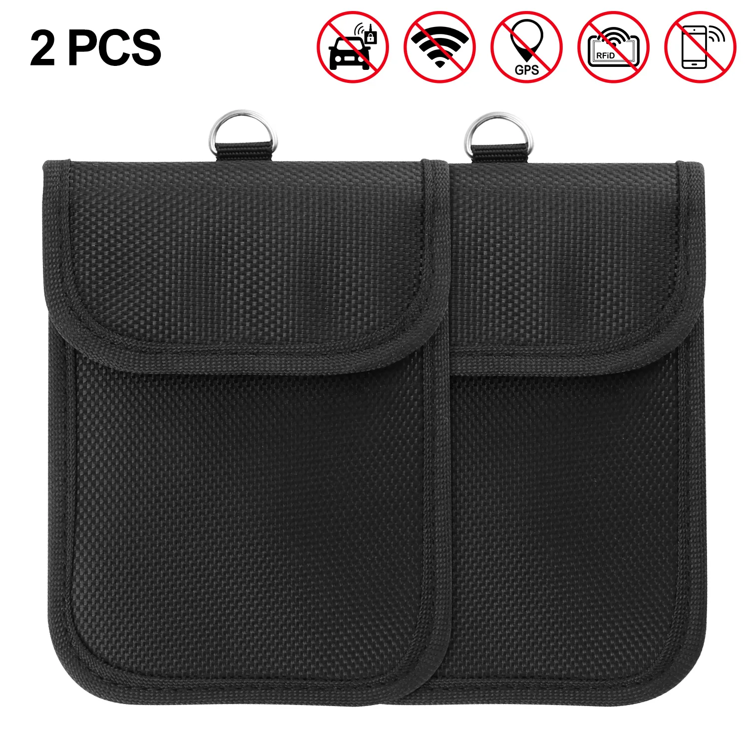 2pcs Car Key Signal Blocker Case Keyless Entry Fob Guard Signal Blocking Pouch Anti Theft Lock Device Protector Bag Car Styling
2pcs Car Key Signal Blocker Case Keyless Entry Fob Guard Signal Blocking Pouch Anti Theft Lock Device Protector Bag Car Styling