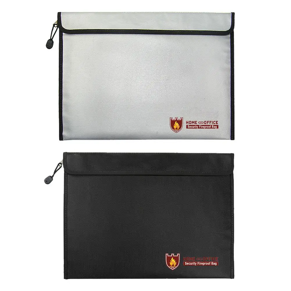 38x28CM Office High Temperature Resistant Fireproof Waterproof Newly Upgraded Materials Safety Document Pack Fireproof Bag
38x28CM Office High Temperature Resistant Fireproof Waterproof Newly Upgraded Materials Safety Document Pack Fireproof Bag