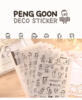 6sheets Cartoon Small Penguin Stickers Scrapbooking Diary Hand Account Transparent Kawaii Decoration Cute Stationary
6sheets Cartoon Small Penguin Stickers Scrapbooking Diary Hand Account Transparent Kawaii Decoration Cute Stationary