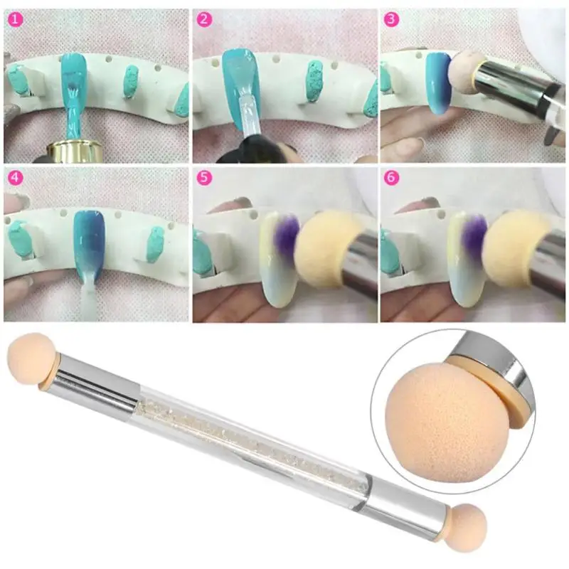 1pc Dual-ended Nail Dotting Pen Soft Sponge Gradient Pen Brush for DIY Beauty Manicure Tools Supplies
1pc Dual-ended Nail Dotting Pen Soft Sponge Gradient Pen Brush for DIY Beauty Manicure Tools Supplies