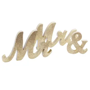 Hot Sale Mr & Mrs Sign Wedding Sweetheart Table Decorations for Wedding Photo Props Party Banner Decoration Gold Glitter
Hot Sale Mr & Mrs Sign Wedding Sweetheart Table Decorations for Wedding Photo Props Party Banner Decoration Gold Glitter