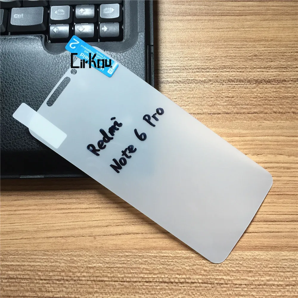 Full Cover 0.18mm Soft Original PBA Anti-Shock Hydrogel Hydrated Screen Protector Protective Film For Xiaomi Redmi Note 6 Pro
Full Cover 0.18mm Soft Original PBA Anti-Shock Hydrogel Hydrated Screen Protector Protective Film For Xiaomi Redmi Note 6 Pro