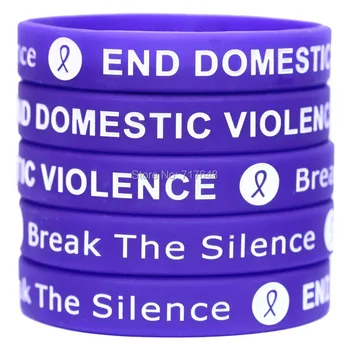 100pcs Domestic Violence wristband silicone bracelets free shipping by epacket A
100pcs Domestic Violence wristband silicone bracelets free shipping by epacket A