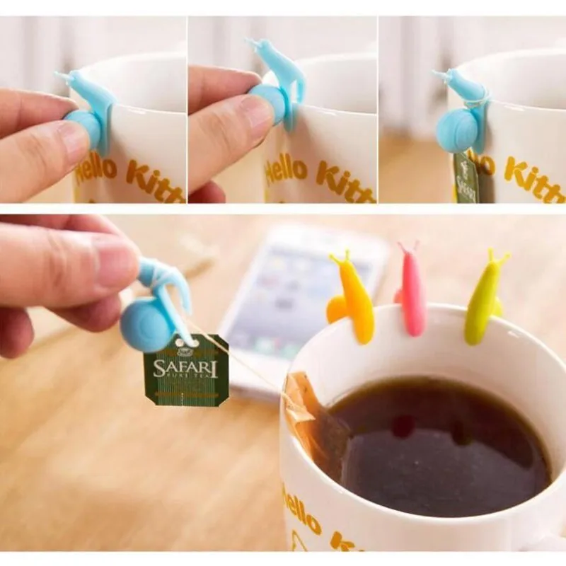 10pc Nontoxic Cooking Tools Small Snail Recognizer New Silicone Rubber Cup Of Tea infusers strainers Hanging Bag Color Randomly
10pc Nontoxic Cooking Tools Small Snail Recognizer New Silicone Rubber Cup Of Tea infusers strainers Hanging Bag Color Randomly