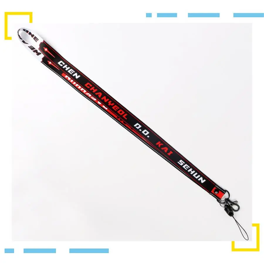 Kpop EXO Tempo Long Lanyard New Fashion Neck Phome Strap Baekhyun Chanyeol Keychain EXO-L Gift
Kpop EXO Tempo Long Lanyard New Fashion Neck Phome Strap Baekhyun Chanyeol Keychain EXO-L Gift