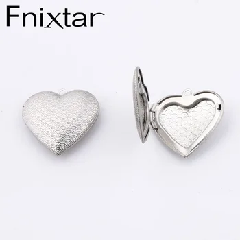 Fnixtar 29mm*29mm Love Heart Photo Locket Pendant Stainless Steel Flower Pattern Heart Picture Locket For DIY Necklace20Pcs/Lot
Fnixtar 29mm*29mm Love Heart Photo Locket Pendant Stainless Steel Flower Pattern Heart Picture Locket For DIY Necklace20Pcs/Lot
