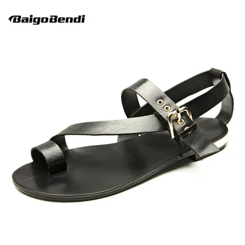 US-5-11 Men Genuine Leather Casual Beach Flat Thongs Roman Flip Flop Gladiator Summer Sandals Outdoor Slides Shoes
US-5-11 Men Genuine Leather Casual Beach Flat Thongs Roman Flip Flop Gladiator Summer Sandals Outdoor Slides Shoes