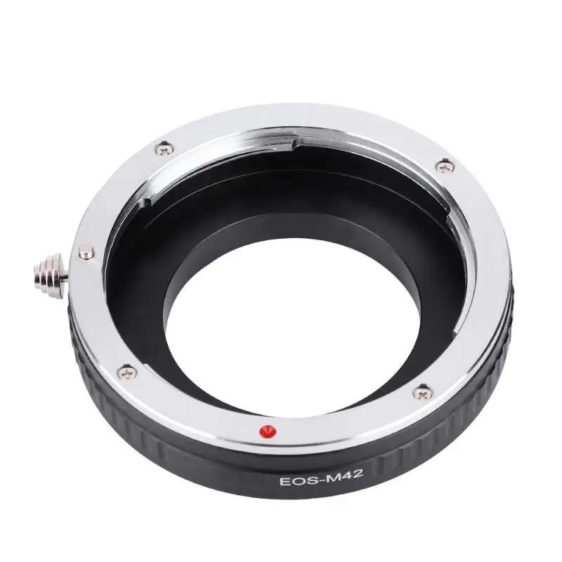 New Anti-rust for EOS-M42 Lens Adapter Ring for Canon EF/EF-S Mount Lens for M42 Mount Camera
New Anti-rust for EOS-M42 Lens Adapter Ring for Canon EF/EF-S Mount Lens for M42 Mount Camera