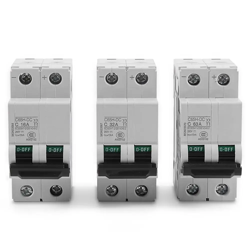 DC Circuit Breaker 250V DC Voltage Relay Circuit Breaker 2P Low-voltage Miniature Air Circuit Breaker Surge Protector 16A
DC Circuit Breaker 250V DC Voltage Relay Circuit Breaker 2P Low-voltage Miniature Air Circuit Breaker Surge Protector 16A