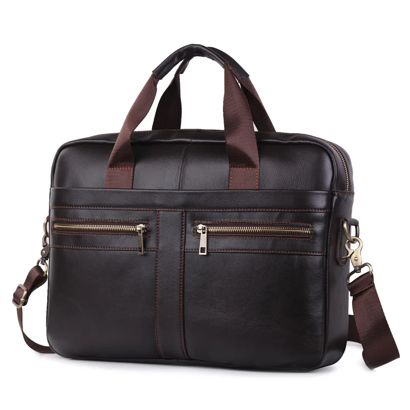 YICHENG Men's Fashion 100% Genuine Leather briefcase business trip file package laptop bag messenger computer european for men
YICHENG Men's Fashion 100% Genuine Leather briefcase business trip file package laptop bag messenger computer european for men