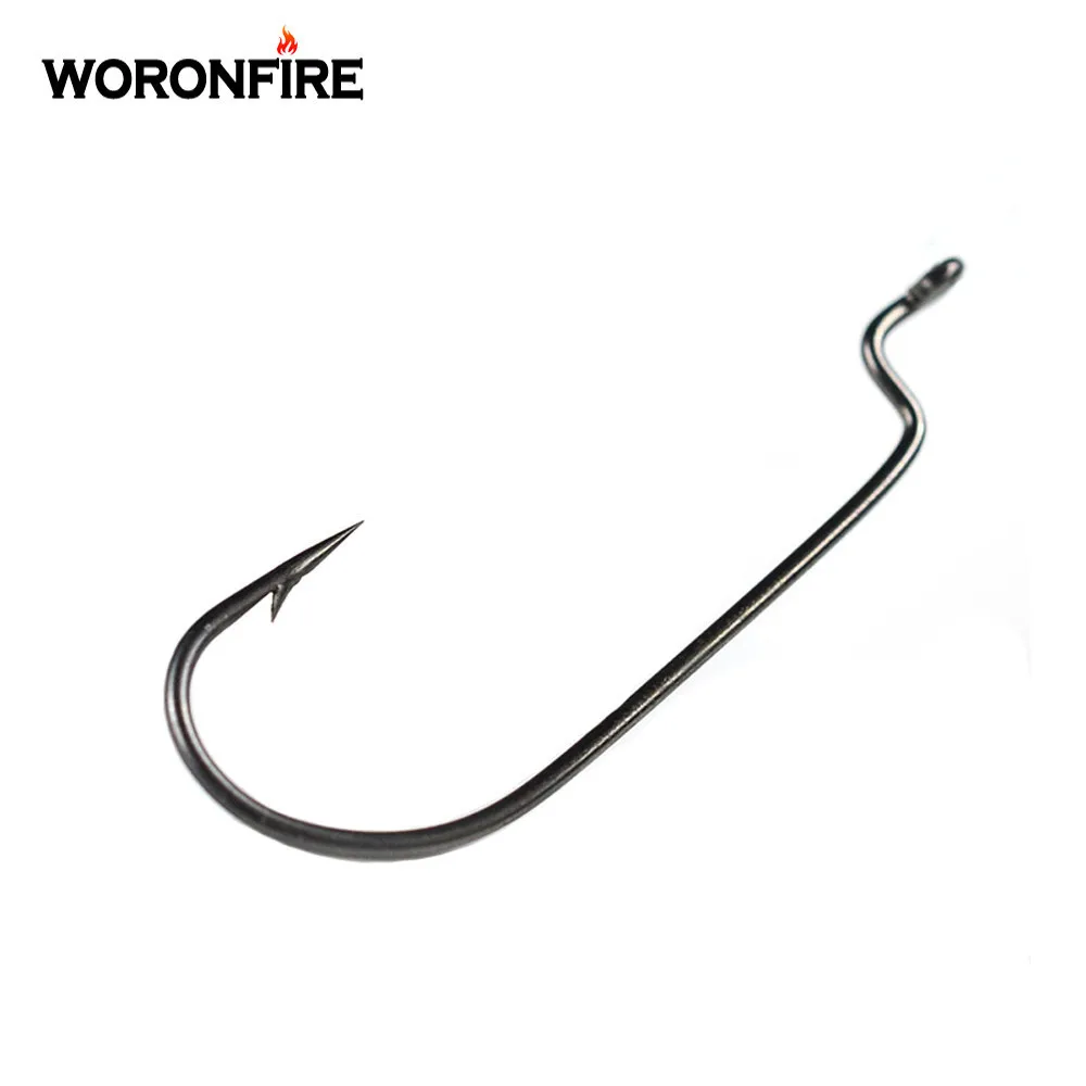 Narrow Crank Hook For Fishing 30pcs/bag High Carbon Steel 8# 6# 4# 2# 1# 1/0# 2/0# 3/0# 5/0# Rig Jig Fishing Soft Bait Worm Hook
Narrow Crank Hook For Fishing 30pcs/bag High Carbon Steel 8# 6# 4# 2# 1# 1/0# 2/0# 3/0# 5/0# Rig Jig Fishing Soft Bait Worm Hook