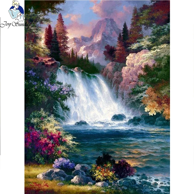 JoySunday nature scenery bead embroidery full drill Diamond painting waterfall forest 5d Cross Stitch Rhinestone mosaic image
JoySunday nature scenery bead embroidery full drill Diamond painting waterfall forest 5d Cross Stitch Rhinestone mosaic image