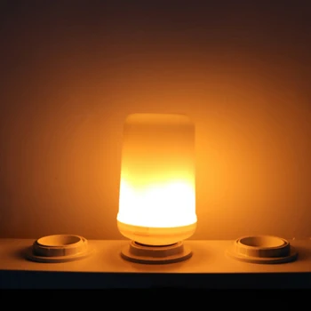 New 3W LED Flame Effect Light Bulb E27 Standard Base Atmosphere Decoration Fire Flickering Simulation LED Lights Flame Bulb Lamp
New 3W LED Flame Effect Light Bulb E27 Standard Base Atmosphere Decoration Fire Flickering Simulation LED Lights Flame Bulb Lamp