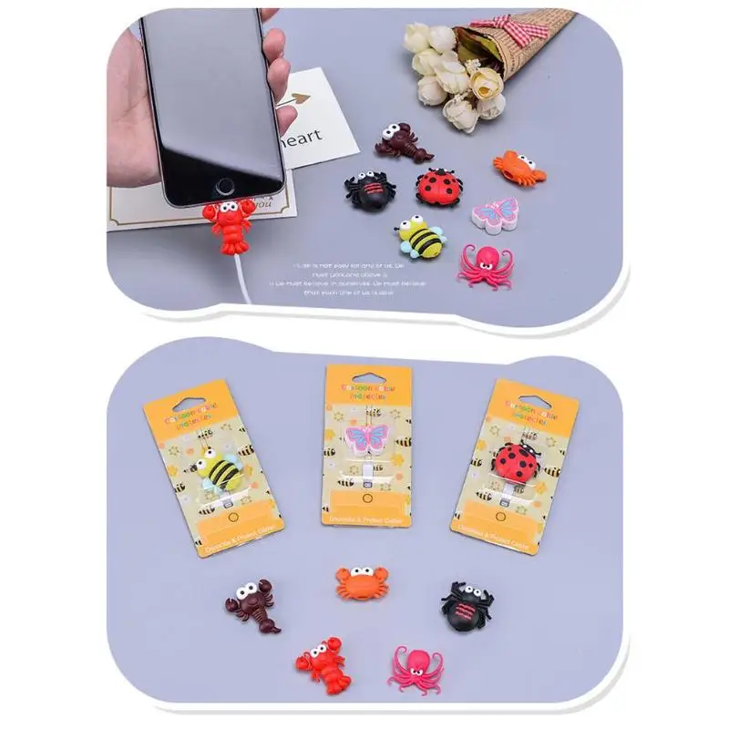 Cartoon Bite Animal Cable Protector Cute Mini USB Data Cable Chompers Charger Winder for Mobile Phone Smart Phones Accessories
Cartoon Bite Animal Cable Protector Cute Mini USB Data Cable Chompers Charger Winder for Mobile Phone Smart Phones Accessories