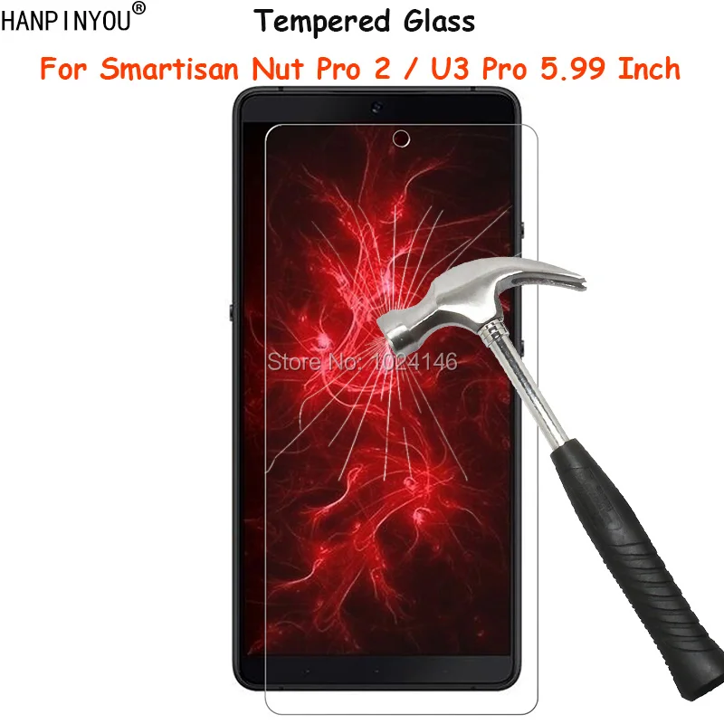 For Smartisan Nut Pro 2 / U3 Pro 5.99" Clear Tempered Glass Screen Protector Ultra Thin Explosion-proof Protective Film
For Smartisan Nut Pro 2 / U3 Pro 5.99" Clear Tempered Glass Screen Protector Ultra Thin Explosion-proof Protective Film