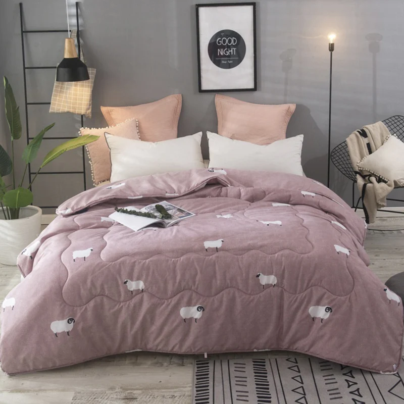 Polyester duvets cover white superfine wool filling Bedding article three colors optional Prevent cold and keep warm
Polyester duvets cover white superfine wool filling Bedding article three colors optional Prevent cold and keep warm
